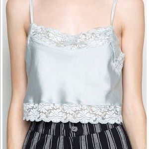 silk brandy tank top